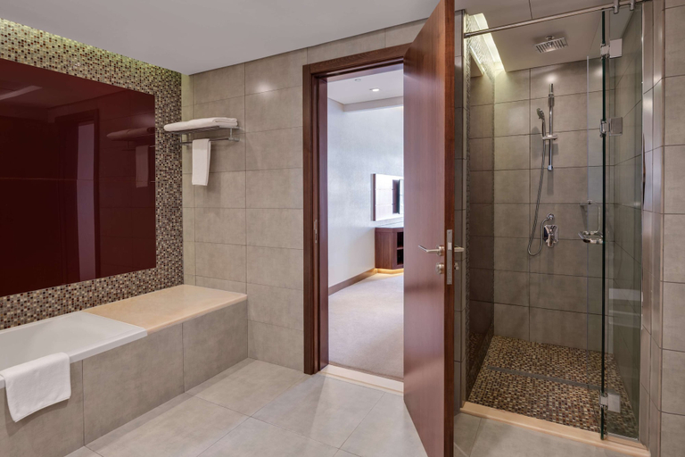 Bathroom 5, Radisson Blu Hotel Dubai Waterfront, Dubai