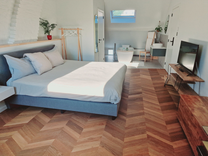 Bedroom 4, Zennon Rooms, Oost-Vlaanderen