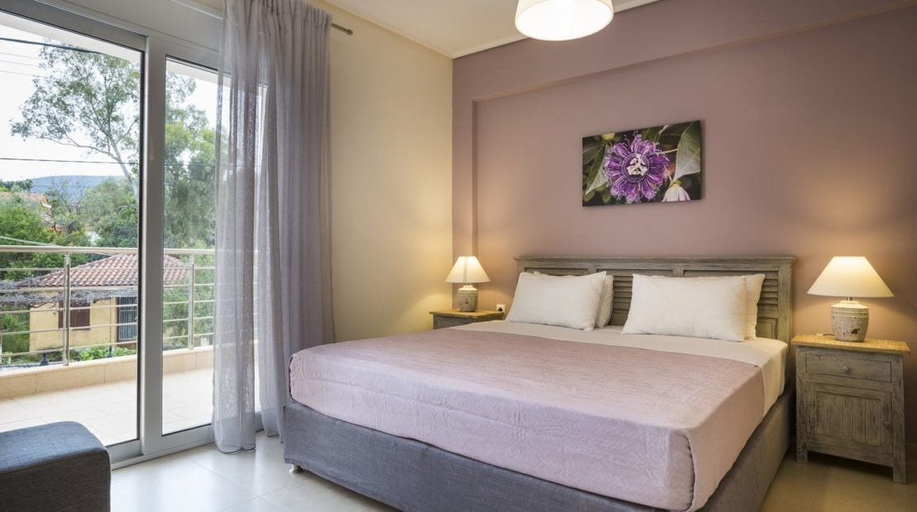 Bedroom 5, Meliti Waterfront Suites, Ionian Islands