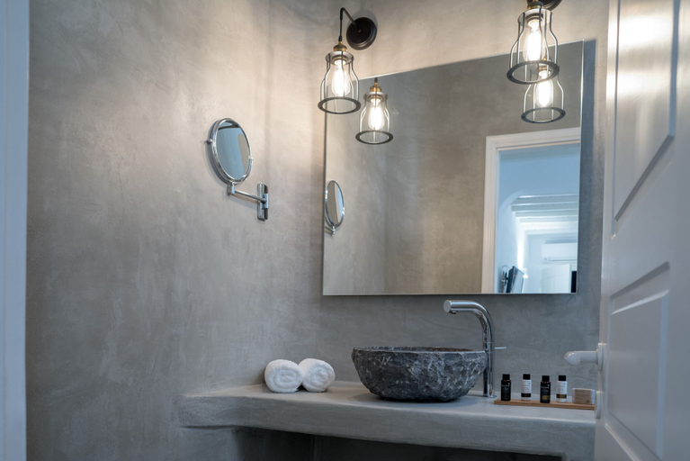 Bathroom 5, Cova Mykonos Suites, South Aegean
