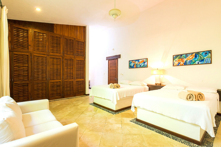 Bedroom 2, Casa Caleta Akumal Villa en Laguna, Cozumel