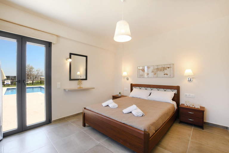 Bedroom 2, Arismari Villa - Private Pool, Crete
