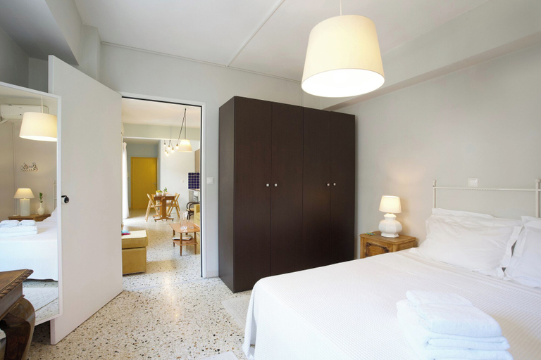 Bedroom 5, Live in Athens, Psyrri Central Apartments, Attica