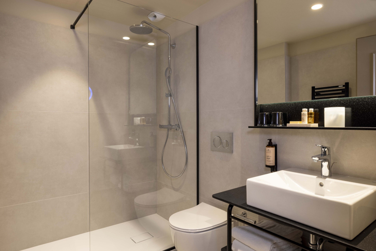Bathroom 4, Hôtel La Diligence, Bas-Rhin