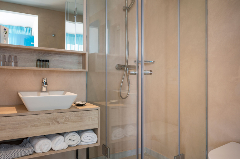 Bathroom 5, Corissia Beach Hotel, Crete