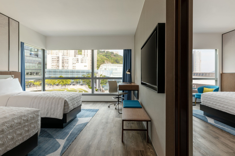 Bedroom 3, Le Meridien Cyberport Hongkong, Hong Kong Island