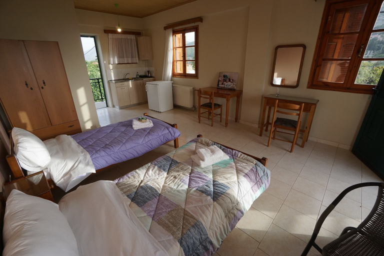 Bedroom 3, Studio Apartments a Breath Away From Myrtos by Prime, Ionian Islands