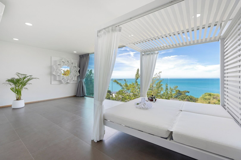 Bedroom 3, Ultra Deluxe 4br Villa Moonstar w/Pool & Oceanview, Ko Samui