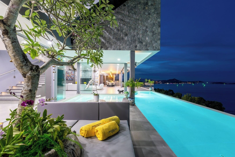 Sport & Beauty 2, Ultra Deluxe 4br Villa Moonstar w/Pool & Oceanview, Ko Samui