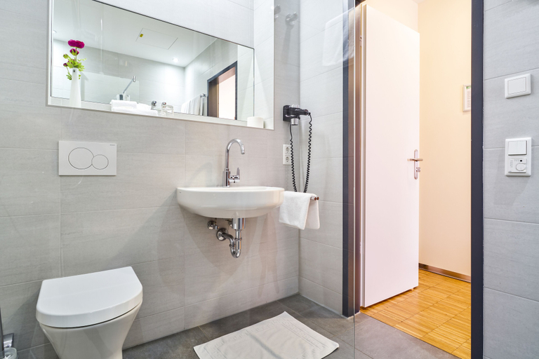 Bathroom 5, Hotel Apfelbaum, Erding