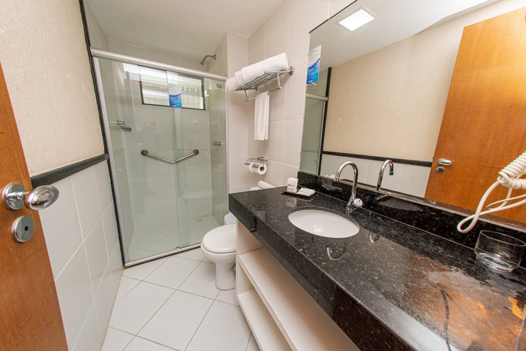 Bathroom 4, Nobile Inn Cabo Branco, João Pessoa