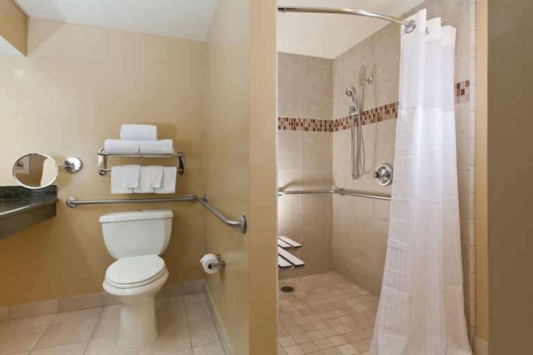 Bathroom 4, Creekside Inn, Santa Clara