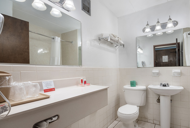 Bathroom 4, Econo Lodge Inn & Suites Windsor Locks Bradley Airport, Hartford