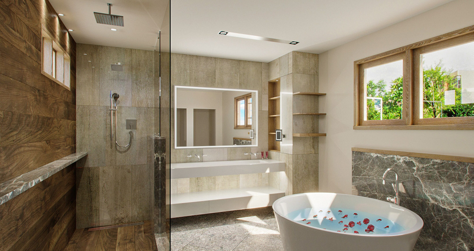 Bathroom 5, Sandals Dunns River - All-inclusive Adults Only