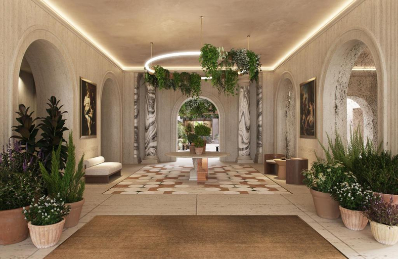 Public Area 5, Six Senses Rome, Rome