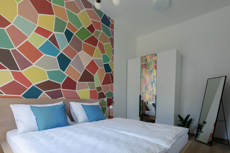 Bedroom 3, Avantgarde apartments, Plzeň