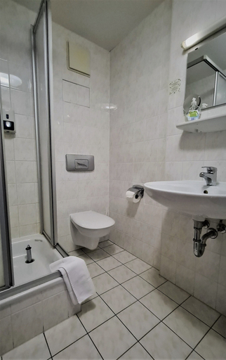 Bathroom 5, Hotel Brander Hof, Mittelsachsen