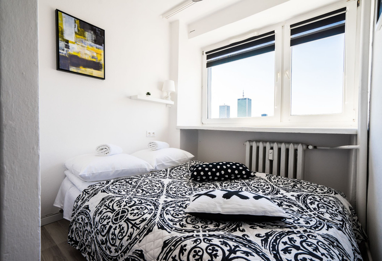 Bedroom 3, Elegant Apartment Panoramic, Warsaw