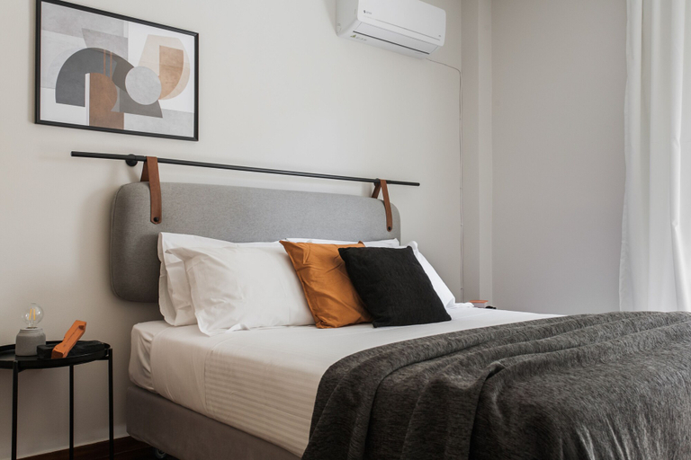 Bedroom 2, Top-Class 2BR Apartment in Marousi, Attica