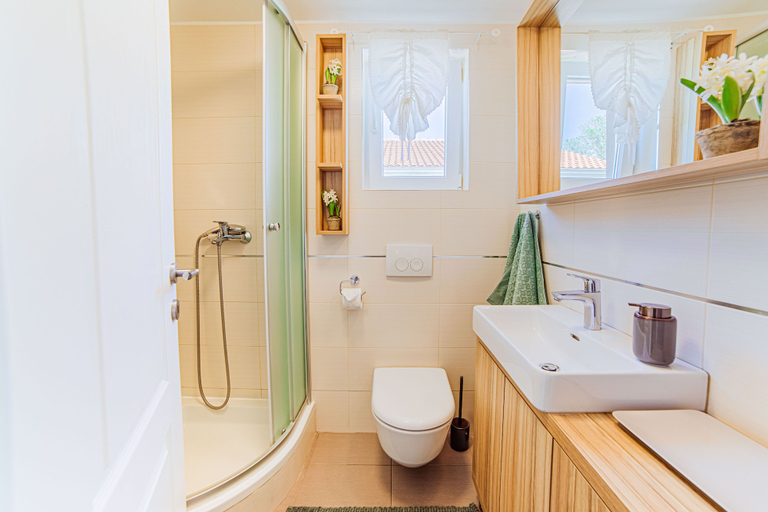 Bathroom 4, Beautiful Villa With Private Pool, Krk, Croatia, Dobrinj