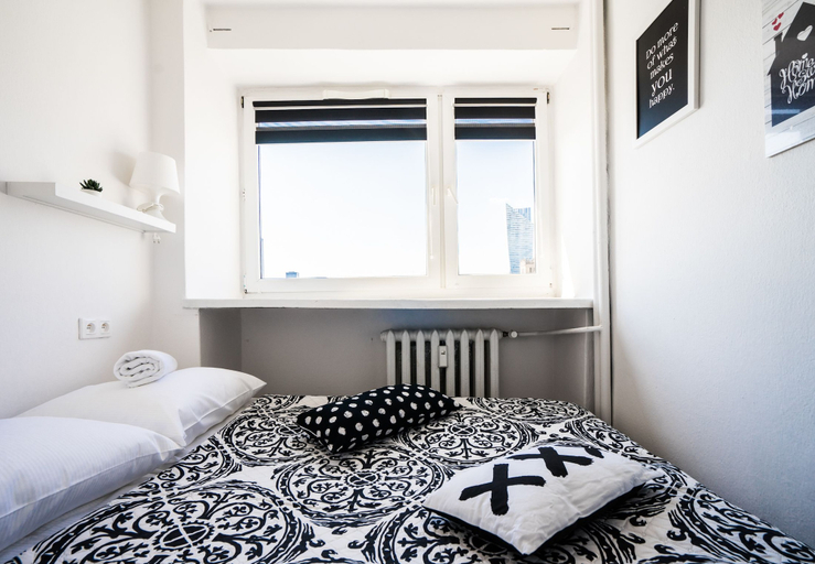 Bedroom 4, Elegant Apartment Panoramic, Warsaw