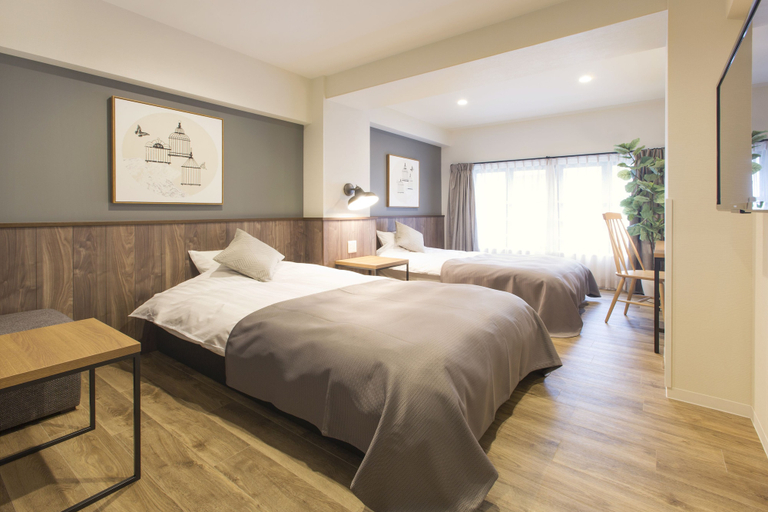 Bedroom 2, Hotel Replace Namba Osaka, Osaka