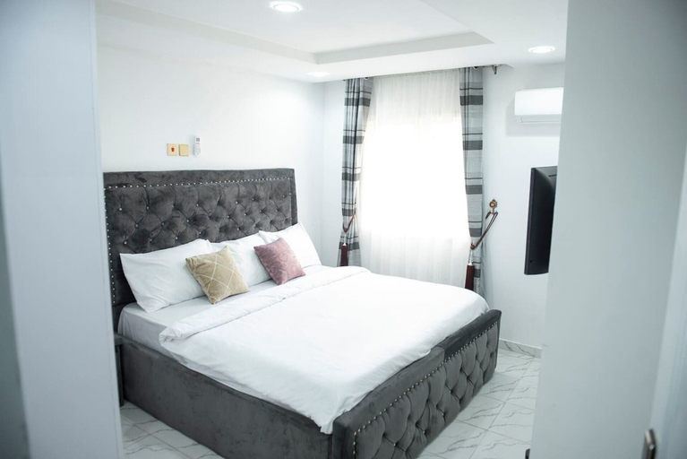 Bedroom 5, Luxury 3 Bedroom Apartment With Wifi, AbujaMun