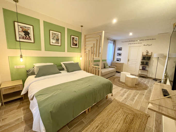Bedroom 2, Bastide Beaudinard, Bouches-du-Rhône