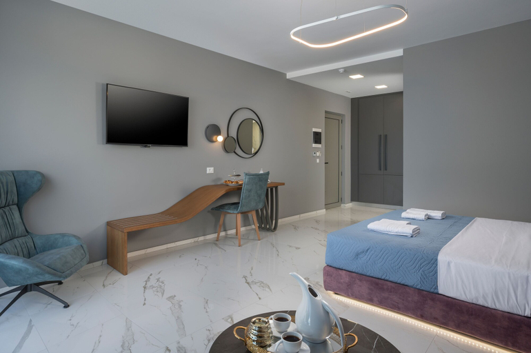 Bedroom 3, Blue Elephant - Adults Only, Crete