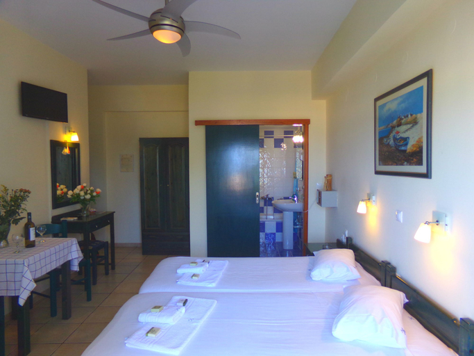 Bedroom 4, Katerina Seaside Studios, Crete