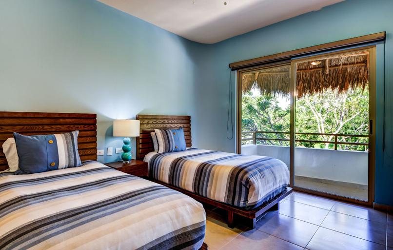 Bedroom 3, Villa KA AX 3 BDRM PTH rooftop sleeps 7, Cozumel