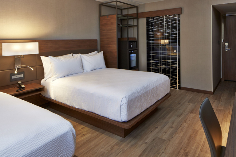 Bedroom 3, AC Hotel by Marriott Atlanta Downtown, Atlanta