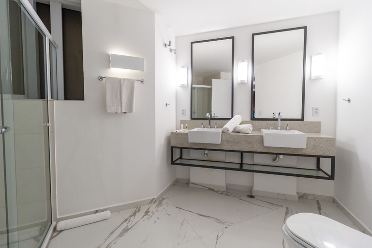 Bathroom 5, Hotel Park Tower São José do Rio Preto by Nacional Inn Hotéis, São José do Rio Preto