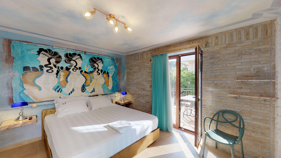 Bedroom 4, Leda suites, Epirus