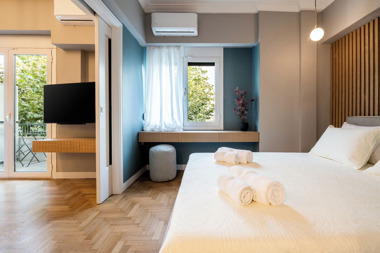 Bedroom 2, Frinichou 18 By Athens Concept Residences, Attica