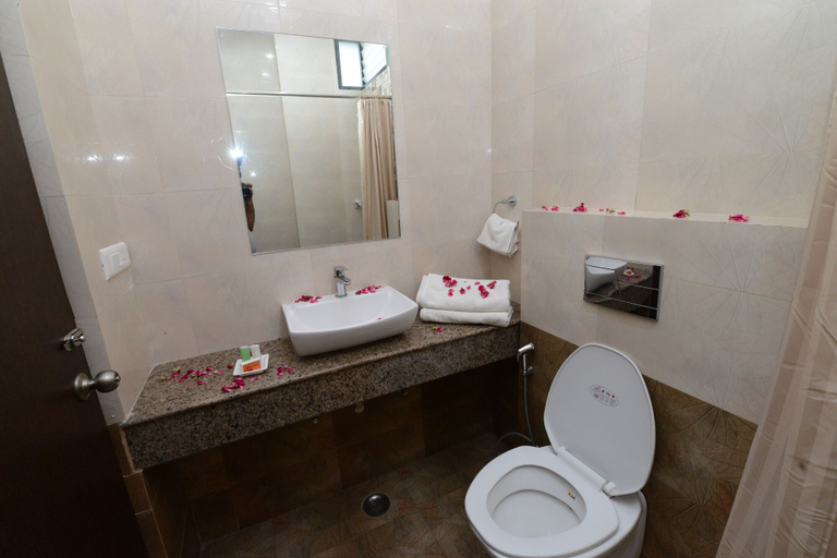 Bathroom 5, Hotel Sanobar, Udaipur