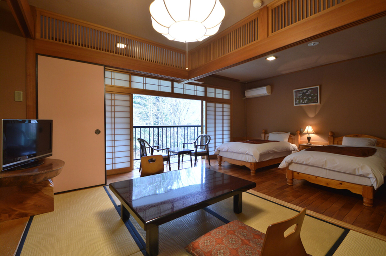 Bedroom 2, Kurokawa Onsen Okunoyu, Minamioguni