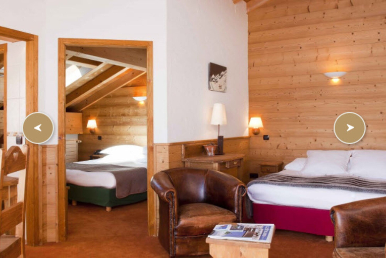 Bedroom 3, Hôtel Beaulieu, Haute-Savoie