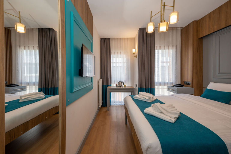 Bedroom 2, Lynda Hotel - Special Class, Fatih