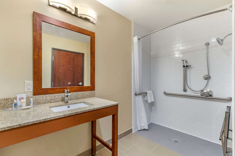 Bathroom 4, Comfort Suites San Antonio Ft. Sam Houston/SAMMC Area, Bexar