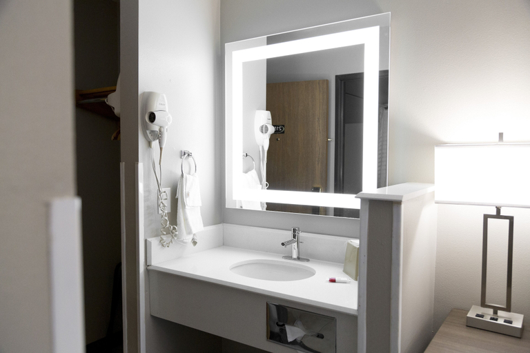 Bathroom 4, Super 8 by Wyndham Waxahachie TX, Ellis