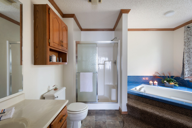 Bathroom 4, Basswood Resort, Kansas City
