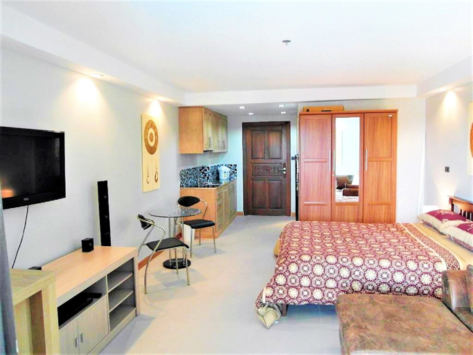 Bedroom 1, Poolview Condo Rentbuythailand, Pattaya
