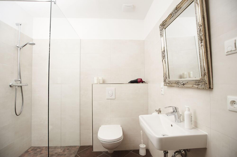 Bathroom, FRAULINDNERFerien - DZ Lüneburg, Lüneburg