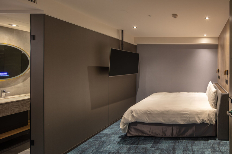 Bedroom 4, Roaders Plus Hotel Taipei Station, Taipei City