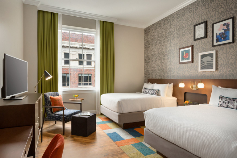 Bedroom 2, Hotel Indigo WINSTON-SALEM DOWNTOWN by IHG, Forsyth