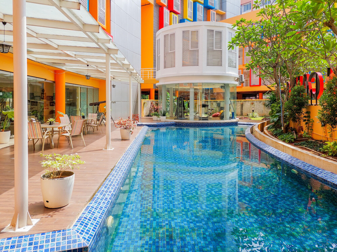 Exterior & Views, Minimalist and Warm Studio Room (No Kitchen) Kubikahomy Apartment By Travelio, Tangerang Selatan