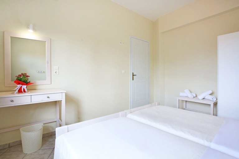 Bedroom 3, Beachfront Apartments in Gouves, Crete