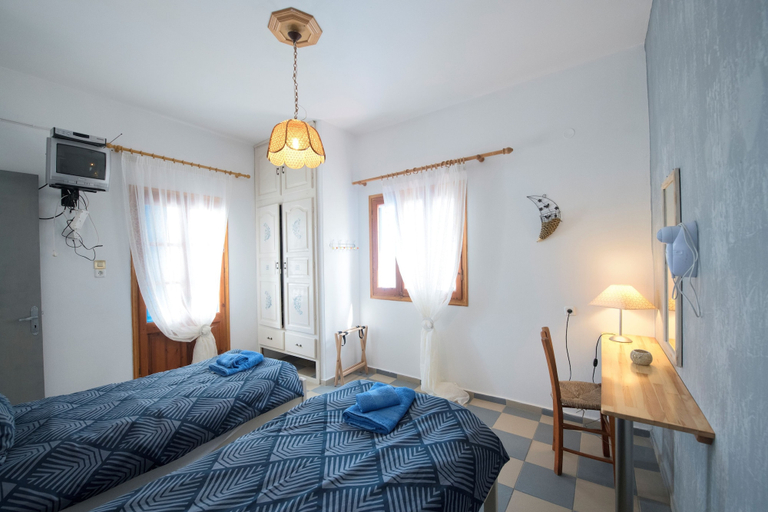 Bedroom 3, Panorama Studios & Apartments, South Aegean