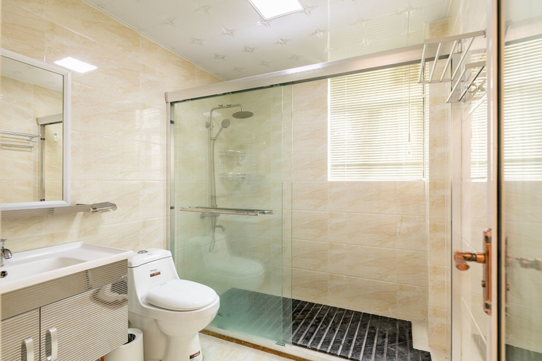 Bathroom 3, Locals Boutique Apartment Huafa Plaza 23, Hangzhou